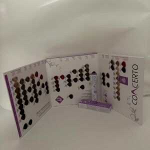 Carta de Color de Crema colorante Italiana Concerto
