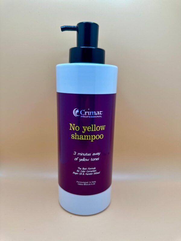 No yellow Shampoo 35 oz de Crimat