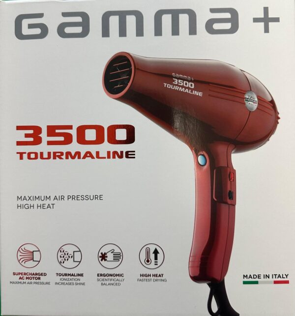 Secador de Pelo Gamma+ 3500 Tourmaline